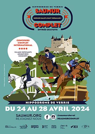 Affiche Saumur Complet