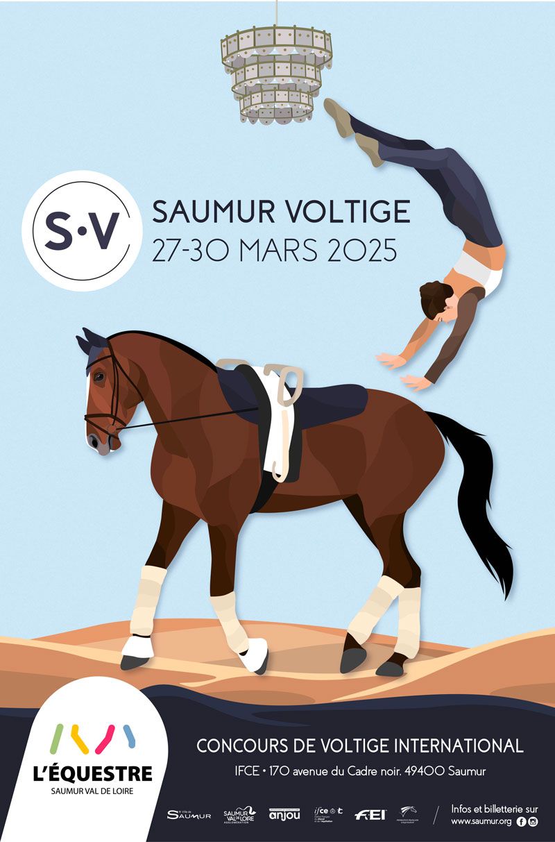 Affiche Saumur Voltige